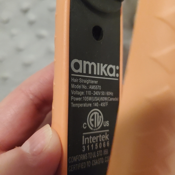 Amika Ceramic Straightener NWOT - Picture 2 of 2